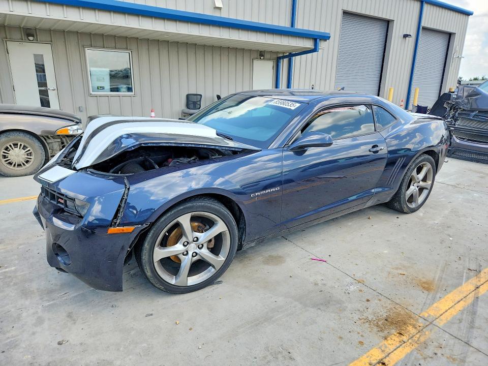 2013 Chevrolet Camaro VIN 2G1FB1E37D9151371 COPART salvage auction — FRONT END, Ky - Cert Of Title-Salvage, sold $1,050 on 2026-07-09 (photo 1)