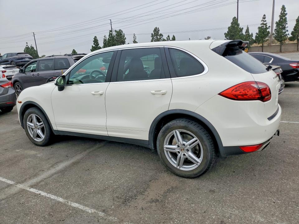 2012 Porsche Cayenne VIN WP1AB2A23CLA44277 COPART salvage auction — MECHANICAL, CA - DIS/DLR/EXP ONLY CLEAN TITLE, sold $1,550 on 2026-07-30 (photo 2)