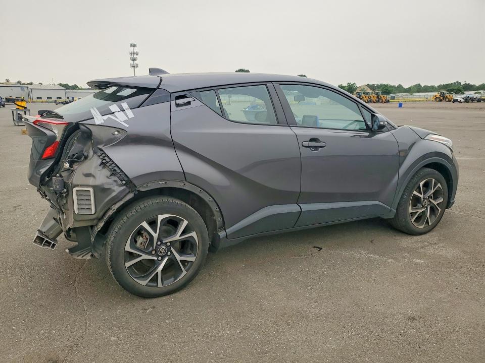 2022 Toyota C-hr VIN NMTKHMBX4NR140722 COPART salvage auction — REAR END, Ny - Mv-907A Salvage Certificate, sold $8,300 on 2026-08-14 (photo 3)