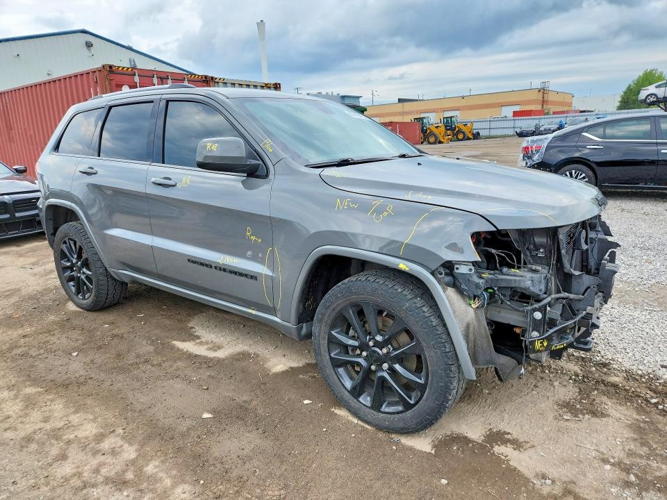 2021 Jeep VIN 1C4RJFAG5MC807606 COPART salvage auction — FRONT END, On - Permit No Brand - Unfit, sold $4,900 on 2026-07-30 (photo 4)