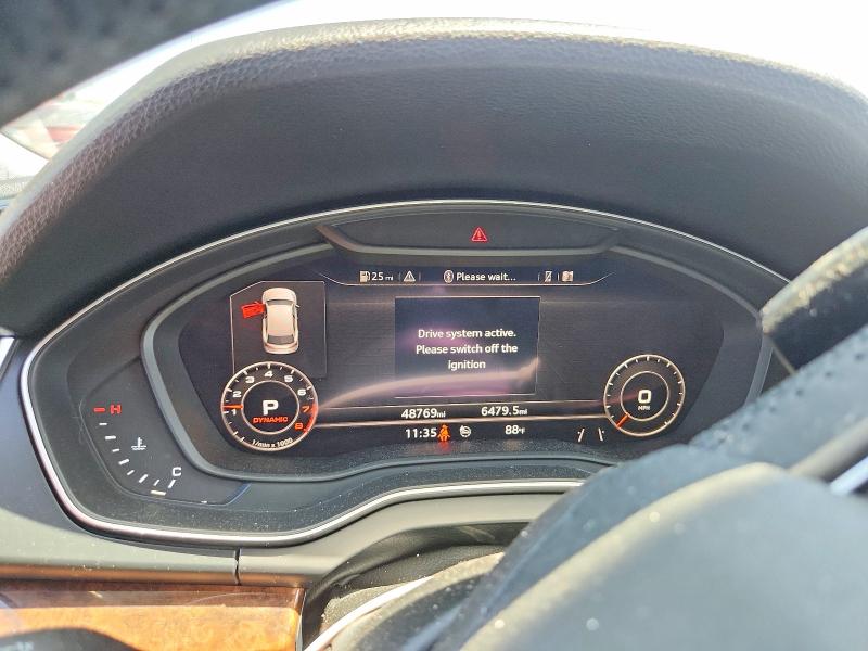 2019 Audi Q5 VIN WA1CNAFY0K2020283 COPART salvage auction — SIDE, Ca - Salvage Certificate, sold $4,150 on 2026-07-21 (photo 9)