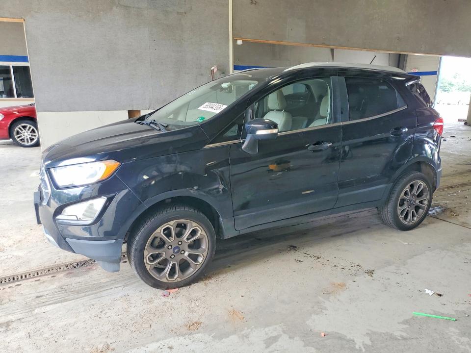 2019 Ford Ecosport VIN MAJ6S3KL9KC279601 COPART salvage auction — FRONT END, Va - Cert Of Title - Salvage, sold $900 on 2026-07-31 (photo 1)