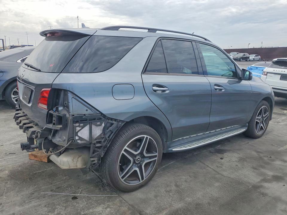 2017 Mercedes-benz Gle VIN 4JGDA5JB2HA908009 COPART salvage auction — REAR END, Ca - Salvage Certificate, sold $8,100 on 2026-07-22 (photo 3)