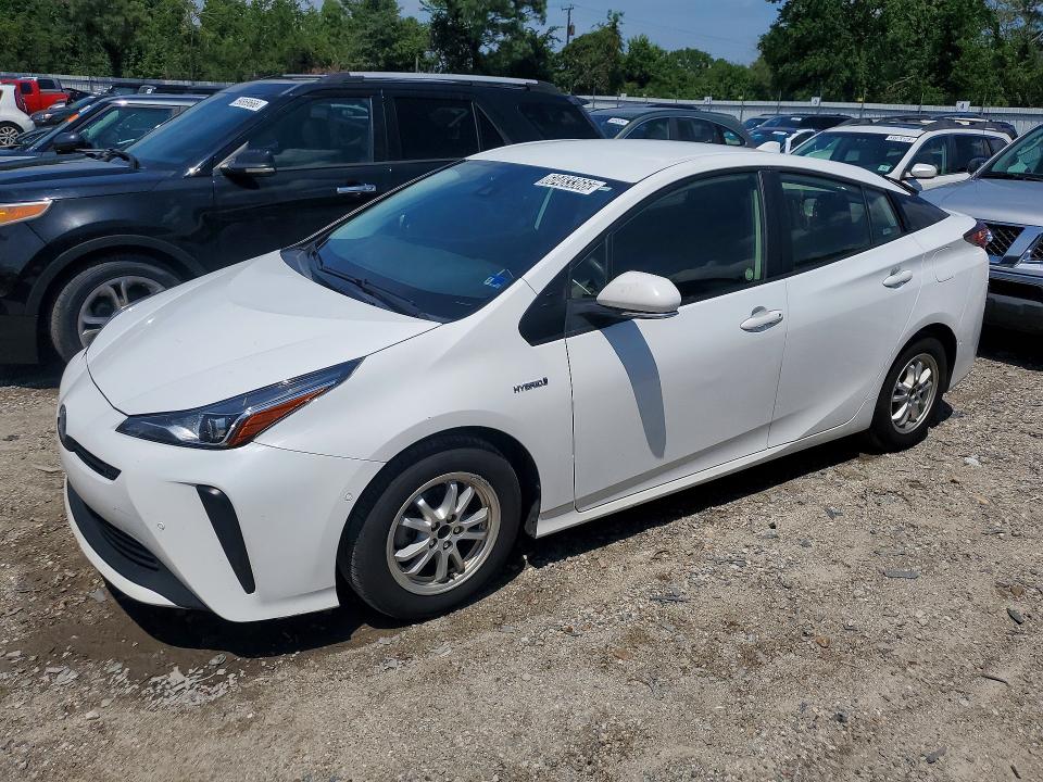 2022 Toyota Prius VIN JTDKAMFU7N3159496 COPART salvage auction — SIDE, FL - CERTIFICATE OF TITLE, sold $6,100 on 2026-07-20 (photo 1)