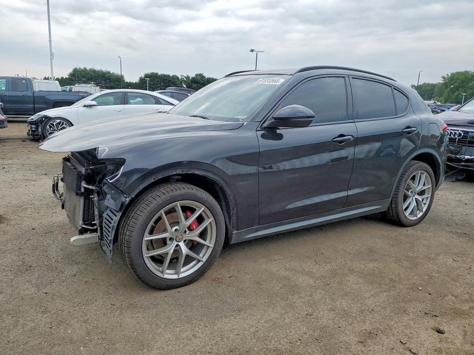 2018 Alfa romeo Stelvio VIN ZASFAKNN9J7C26805 COPART salvage auction — FRONT END, Ct - Cert Of Title-Salvage, sold $950 on 2026-07-23 (photo 1)