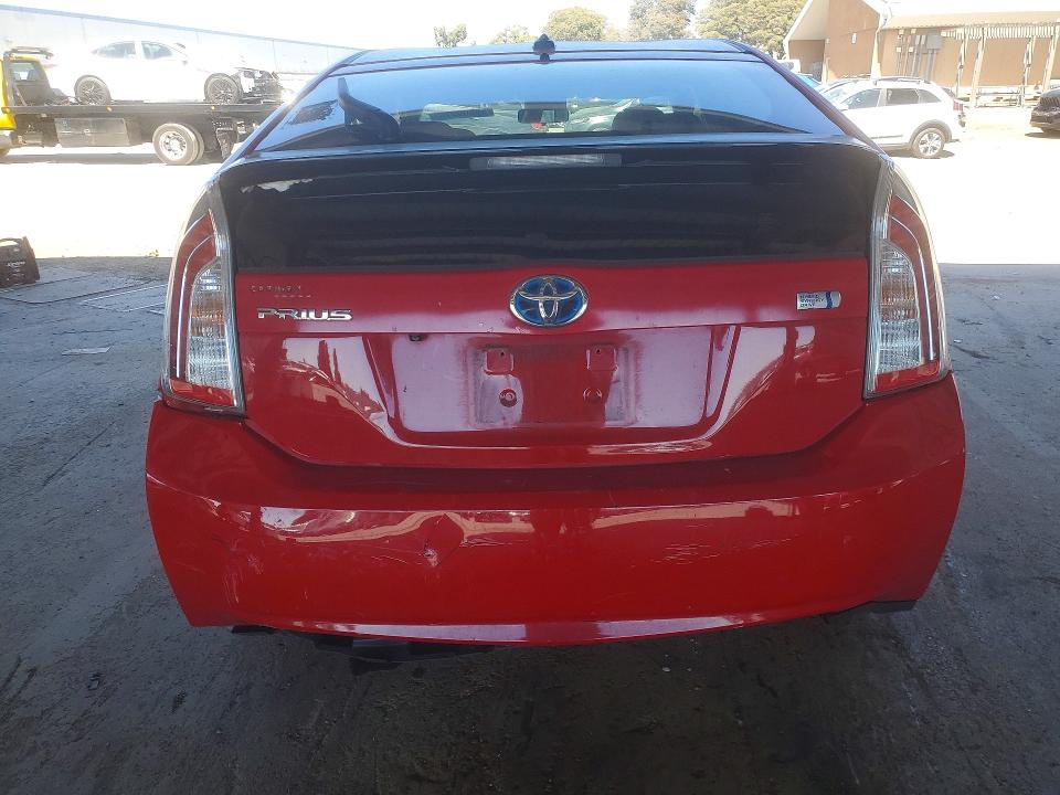 2015 Toyota Prius VIN JTDKN3DU5F0423612 COPART salvage auction — SIDE, CA - SALVAGE CERTIFICATE, sold $15 on 2026-07-21 (photo 6)