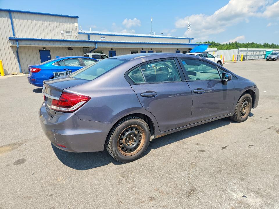 2015 Honda Civic VIN 19XFB2F51FE296049 COPART salvage auction — SIDE, Me - Certificate Of Title, sold $900 on 2026-07-10 (photo 3)