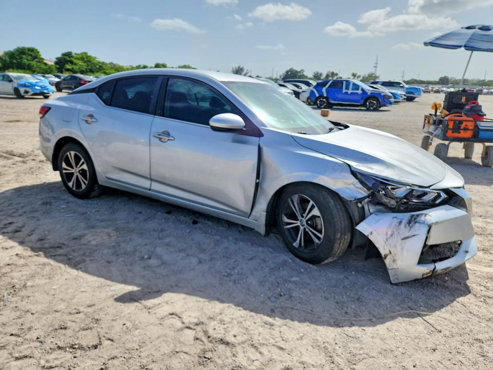 2020 Nissan Sentra VIN 3N1AB8CV0LY234172 COPART salvage auction — FRONT END, Fl - Certificate Of Title (P), sold $1,850 on 2026-07-30 (photo 4)
