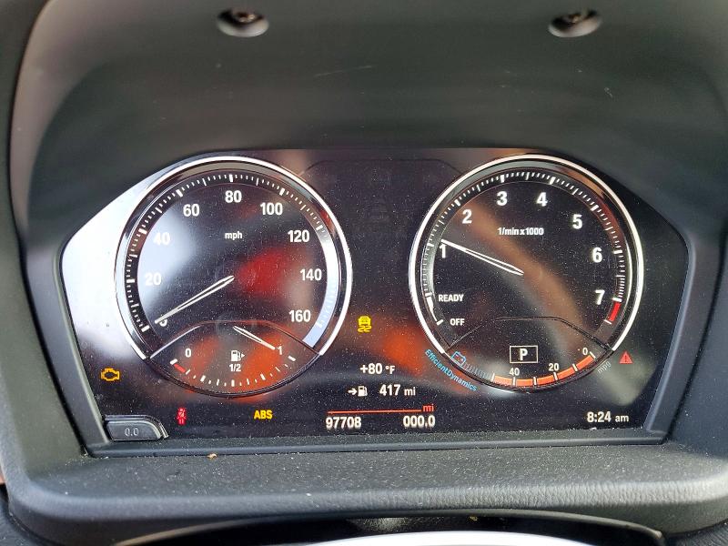 2018 BMW X2 VIN WBXYJ5C37JEF81560 COPART salvage auction — FRONT END, CA - SALVAGE CERTIFICATE, sold $3,750 on 2026-07-27 (photo 9)