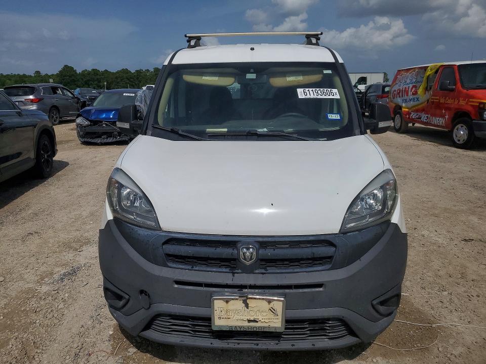 2015 Ram Promaster city VIN ZFBERFAT3F6A42200 COPART salvage auction — MECHANICAL, TX - CERTIFICATE OF TITLE, sold $125 on 2026-07-27 (photo 5)