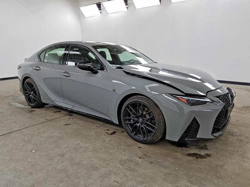 2024 Lexus Is 500 VIN JTHAP1D2XR5006548 COPART salvage auction — FRONT END, IL - CERTIFICATE OF TITLE, sold $23,000 on 2026-07-28 (photo 4)