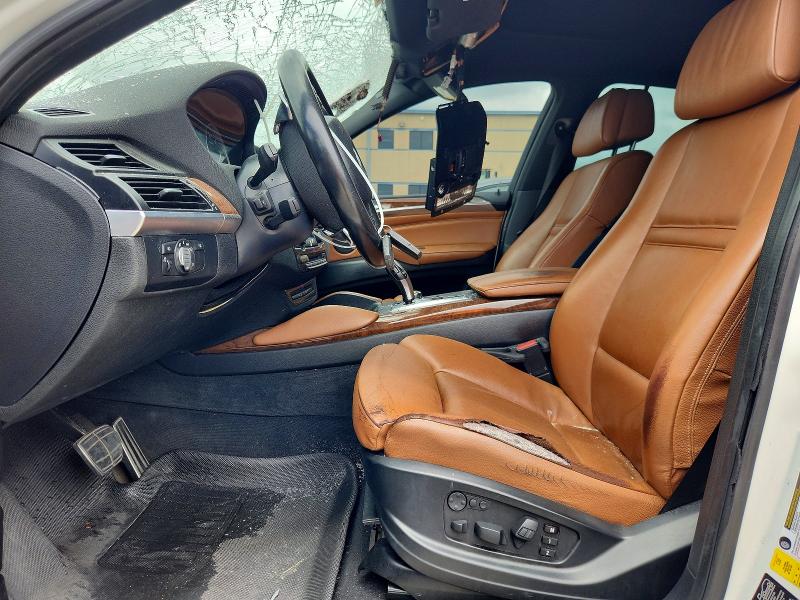 2014 BMW X6 VIN 5UXFG2C55E0K41762 COPART salvage auction — ROOF, TX - SALVAGE VEHICLE TITLE (P), sold $1,300 on 2026-07-16 (photo 7)