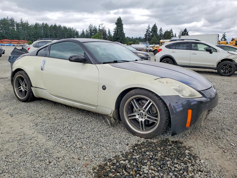 2006 Nissan 350z VIN JN1AZ34D66M303653 COPART salvage auction — FRONT END, WA - BILL OF SALE, sold $850 on 2026-07-24 (photo 4)
