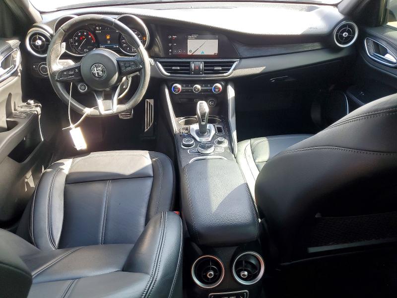 2023 Alfa romeo Giulia VIN ZARFAMAN8P7666572 COPART salvage auction — FRONT END, Fl - Cert Of Title Slvg Rebuildable, sold $7,200 on 2026-08-10 (photo 8)