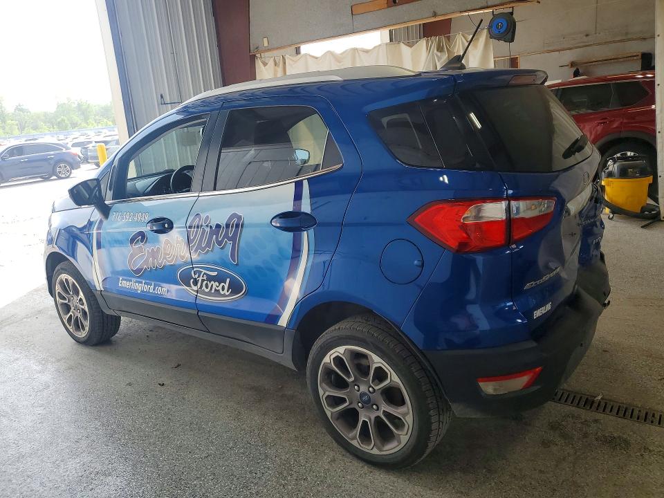 2022 Ford Ecosport VIN MAJ6S3KL8NC473198 COPART salvage auction — REAR END, NE - CERT OF TITLE-SALVAGE, sold $1,800 on 2026-07-29 (photo 2)