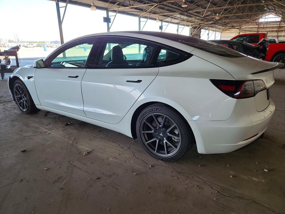 2021 Tesla Model 3 VIN 5YJ3E1EA3MF982541 COPART salvage auction — FRONT END, Az - Certificate Of Title, sold $8,800 on 2026-07-20 (photo 2)
