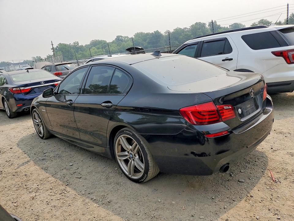2013 BMW 5er VIN WBAFU7C5XDDU75830 COPART salvage auction — MINOR DENT/SCRATCHES, Va - Certificate Of Title, sold $175 on 2026-07-28 (photo 2)