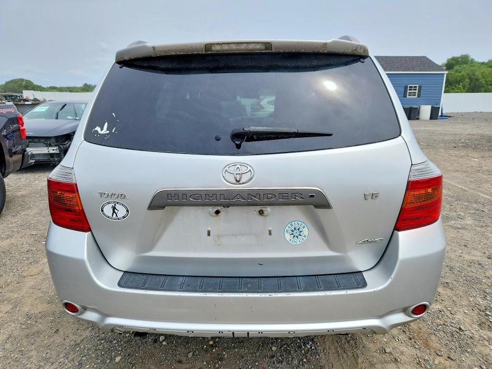 2008 Toyota Highlander VIN JTEES43A482099526 COPART salvage auction — MINOR DENT/SCRATCHES, Ma - Certificate Of Title, sold $125 on 2026-07-29 (photo 6)