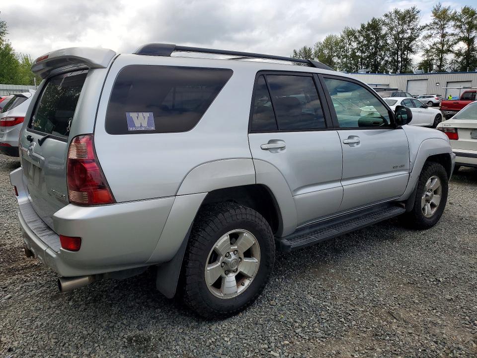 2004 Toyota 4runner VIN JTEBU14R540025845 COPART salvage auction — REAR END, Wa - Vehicle Cert Of Ownership-Titl, sold $2,200 on 2026-07-20 (photo 3)