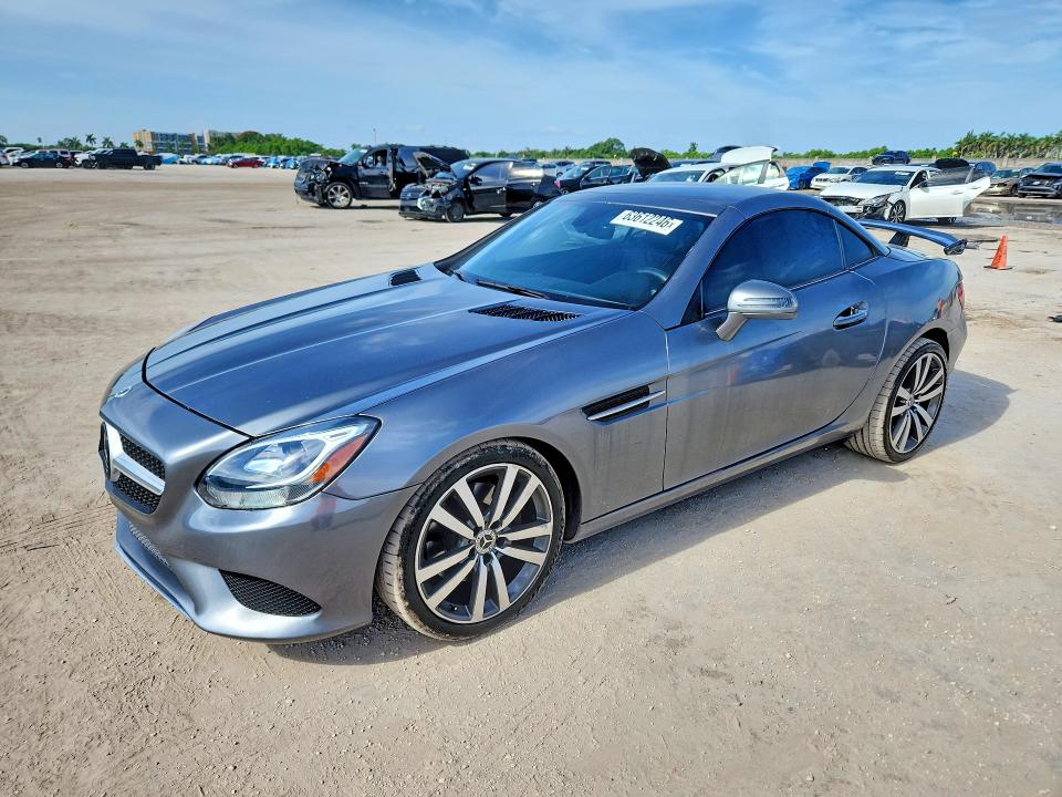 2017 Mercedes-benz Slc-klasse VIN WDDPK3JA6HF128405 COPART salvage auction — MINOR DENT/SCRATCHES, Fl - Cert Of Title Slvg Rebuildable (P), sold $5,900 on 2026-08-12 (photo 1)