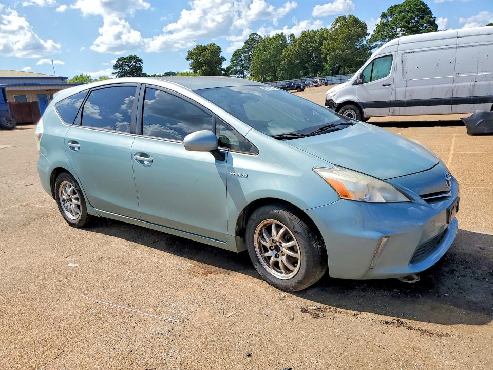 2014 Toyota Prius v VIN JTDZN3EU2E3329875 COPART salvage auction — MECHANICAL, TX - CERTIFICATE OF TITLE, sold $1,550 on 2026-07-20 (photo 4)