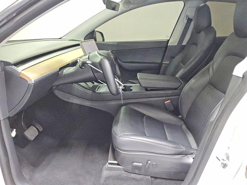 2020 Tesla Model y VIN 5YJYGDEE0LF022550 COPART salvage auction — MINOR DENT/SCRATCHES, Az - Certificate Of Title, sold $20,500 on 2026-07-28 (photo 7)
