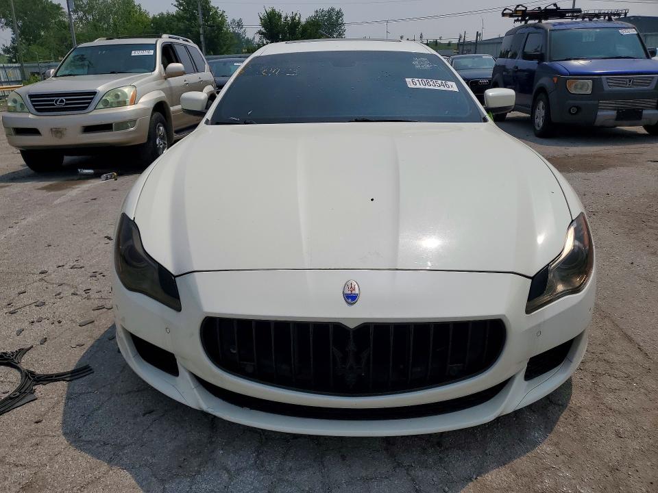 2015 Maserati Quattroporte VIN ZAM56PPA1F1142013 COPART salvage auction — MINOR DENT/SCRATCHES, IL - CERTIFICATE OF TITLE (P), sold $11,500 on 2026-07-28 (photo 5)