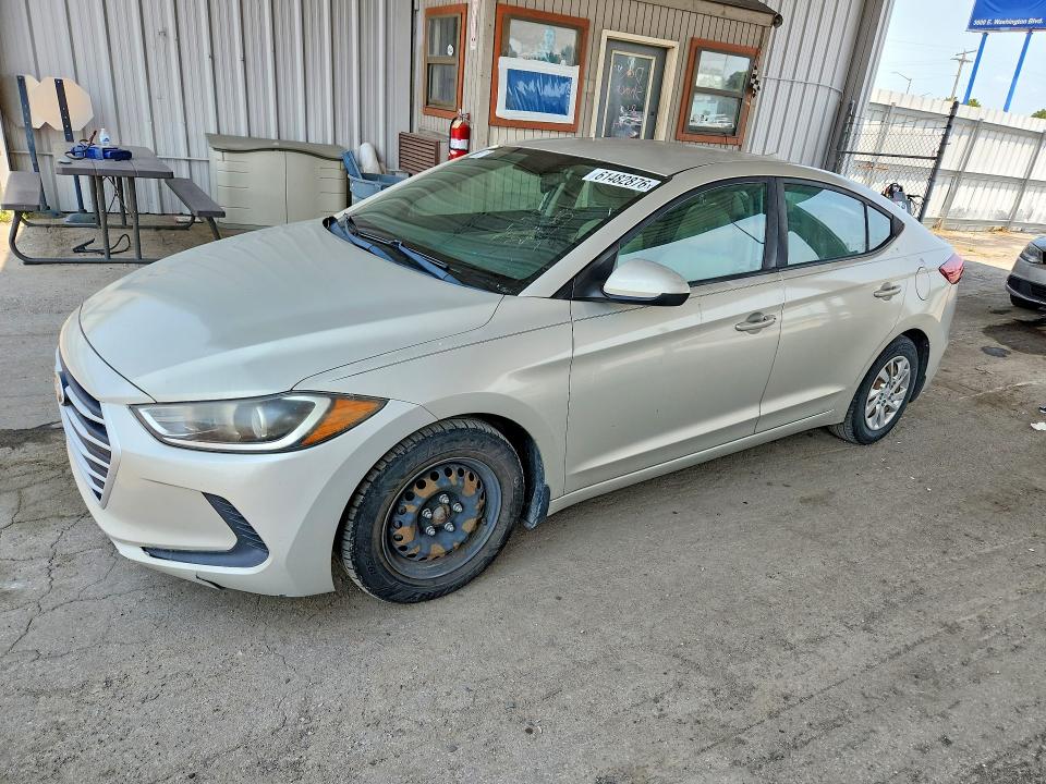 2017 Hyundai VIN KMHD74LF6HU370938 COPART salvage auction — FRONT END, In - Certificate Of Title, sold $2,500 on 2026-07-28 (photo 1)
