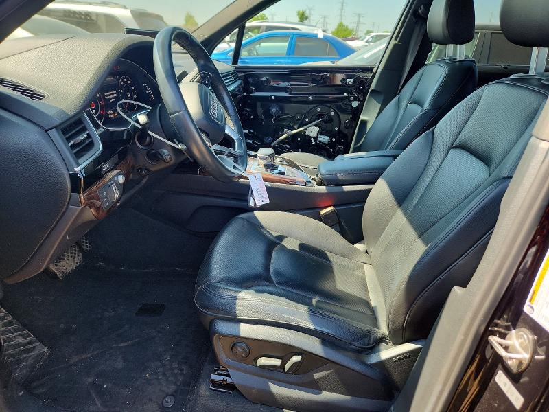2018 Audi Q7 VIN WA1VAAF76JD020819 COPART salvage auction — FRONT END, Il - Salvage Certificate, sold $250 on 2026-07-30 (photo 7)