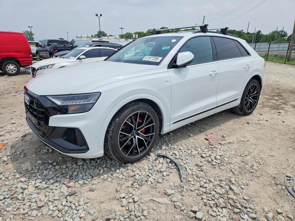 2020 Audi Q8 VIN WA1FVAF11LD010688 COPART salvage auction — NORMAL WEAR, MT - CERTIFICATE OF TITLE, sold $9,100 on 2026-07-24 (photo 1)