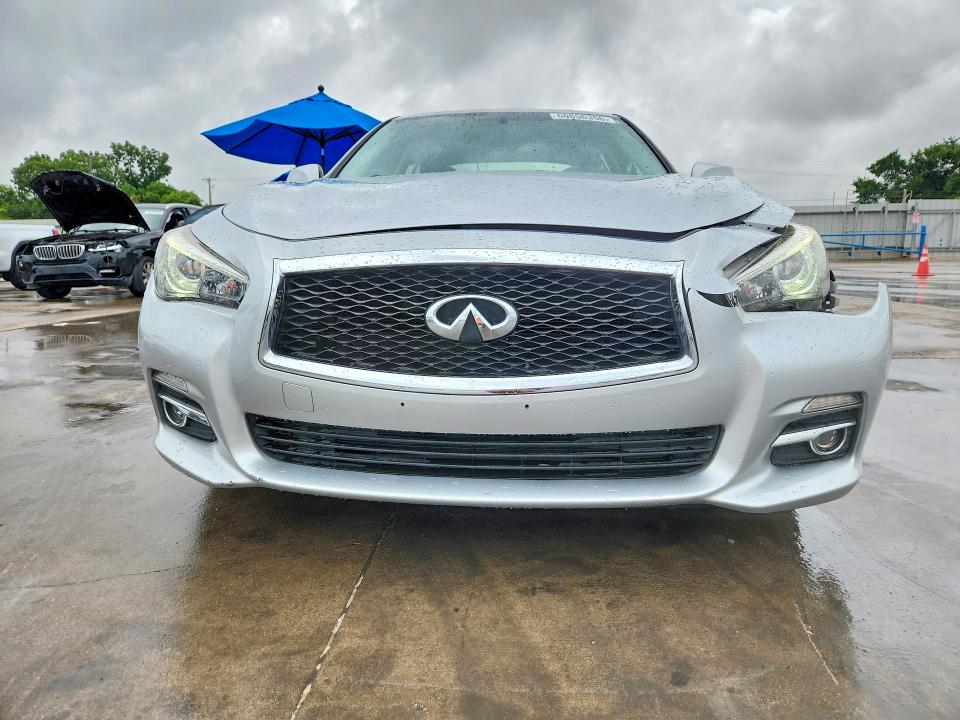 2016 Infiniti Q50 VIN JN1CV7AP4GM200873 COPART salvage auction — FRONT END, TX - SALVAGE VEHICLE TITLE (P), sold $475 on 2026-07-16 (photo 5)