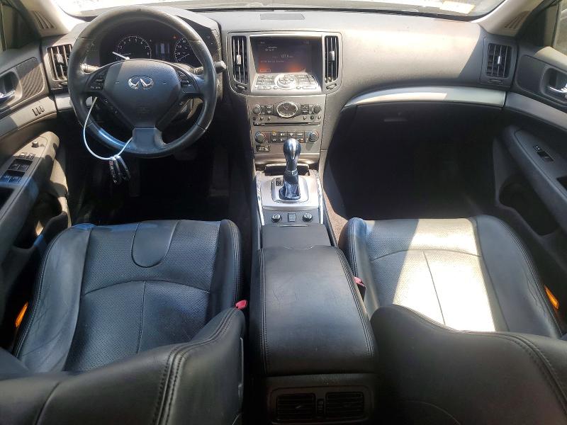 2013 Infiniti G VIN JN1CV6AR3DM766269 COPART salvage auction — REAR END, MA - CERT OF TITLE-RECONSTRCTD COLL, sold $1,850 on 2026-07-22 (photo 8)