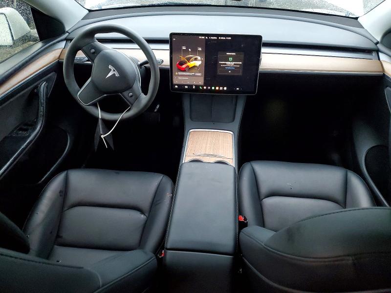 2023 Tesla Model y VIN 7SAYGDEEXPF682572 COPART salvage auction — REAR END, Salvage Title, sold $2,600 on 2026-07-21 (photo 8)