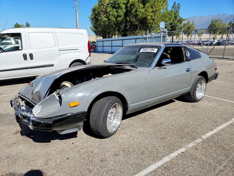 1982 Datsun 280zx VIN JN1HZ04S9CX432010 COPART salvage auction — ALL OVER, Ca - Salvage Certificate, sold $150 on 2026-07-21 (photo 1)