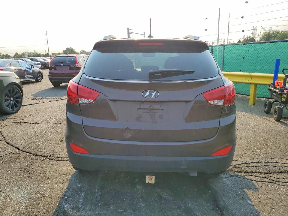 2014 Hyundai Tucson VIN KM8JUCAG0EU789994 COPART salvage auction — MECHANICAL, Co - Dis/Dlr/Exp Only Clean Title, sold $800 on 2026-07-09 (photo 6)