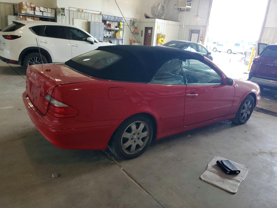 2003 Mercedes-benz Clk-class VIN WDBLK65G53T135413 COPART salvage auction — FRONT END, MO - CERTIFICATE OF TITLE, sold $1,000 on 2026-07-28 (photo 3)