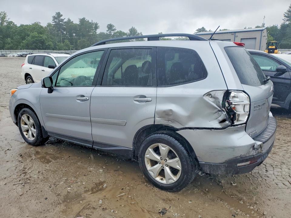 2015 Subaru Forester VIN JF2SJADC7FH478430 COPART salvage auction — REAR END, Ma - Cert Of Title-Reconstrctd Coll, sold $3,150 on 2026-07-23 (photo 2)