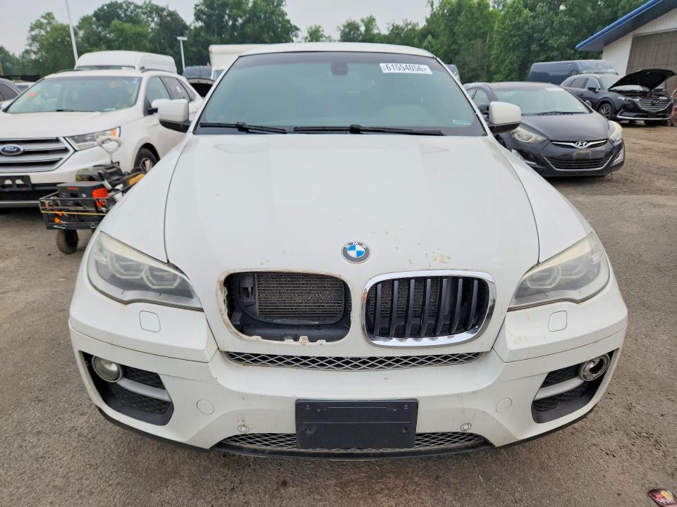 2014 BMW X6 VIN 5UXFG2C59E0C43338 COPART salvage auction — FRONT END, Ct - Certificate Of Title (P), sold $6,900 on 2026-07-31 (photo 5)