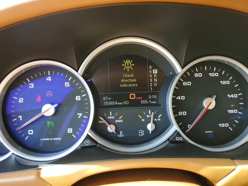 2008 Porsche Cayenne VIN WP1AC29P88LA90174 COPART salvage auction — FRONT END, Md - Cert Of Salvage < 75% Damage, sold $2,050 on 2026-07-27 (photo 9)