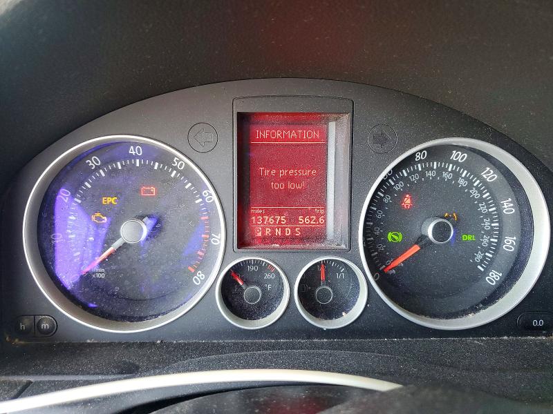 2008 Volkswagen Gti VIN WVWFV71K18W092152 COPART salvage auction — MECHANICAL, Ca - Dis/Dlr/Exp Only Clean Title, sold $500 on 2026-08-04 (photo 9)