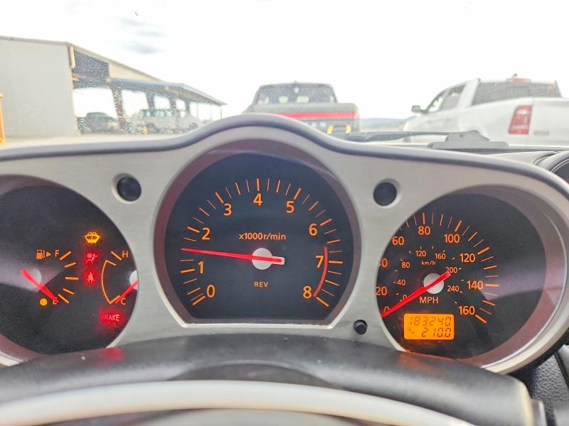 2005 Nissan 350z VIN JN1AZ34D85M608280 COPART salvage auction — ROOF, CA - SALVAGE CERTIFICATE, sold $15 on 2026-07-30 (photo 9)