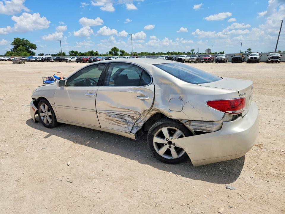 2005 Lexus Es 330 VIN JTHBA30G755122335 COPART salvage auction — REAR END, TX - SALVAGE VEHICLE TITLE (P), sold $850 on 2026-07-22 (photo 2)