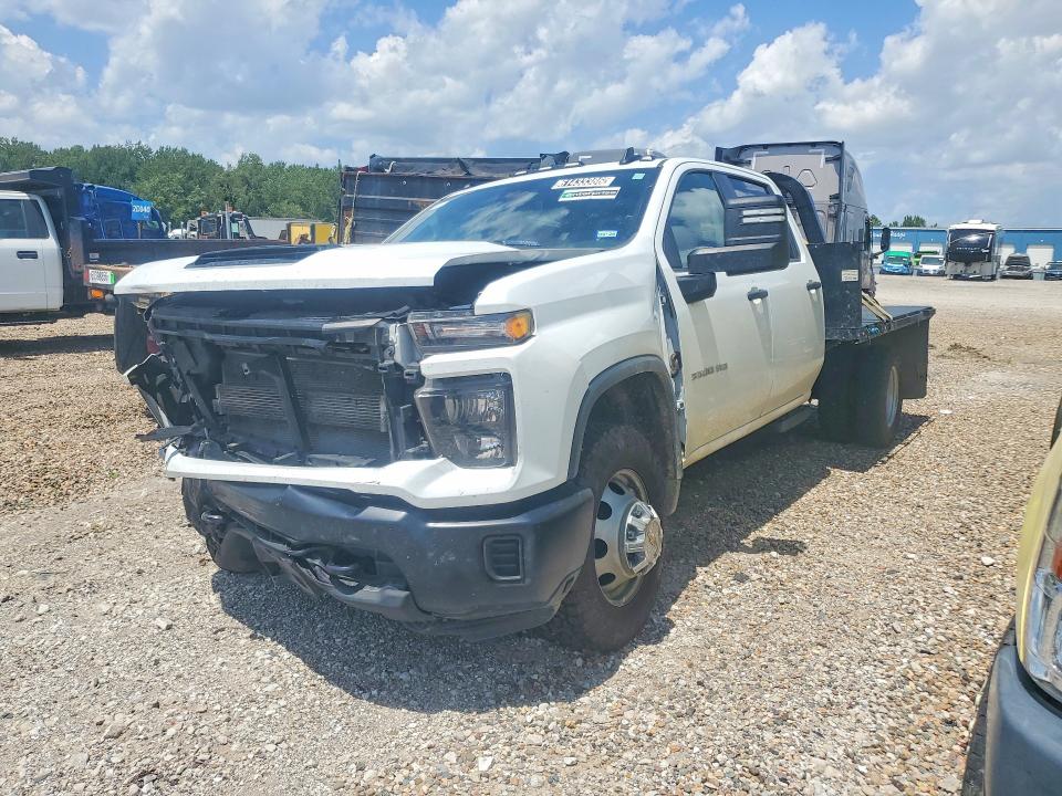 2025 Chevrolet Silverado 3500 VIN 1GB4KSEY5SF334096 COPART salvage auction — FRONT END, KY - CERTIFICATE OF TITLE (P), sold $9,000 on 2026-07-27 (photo 1)