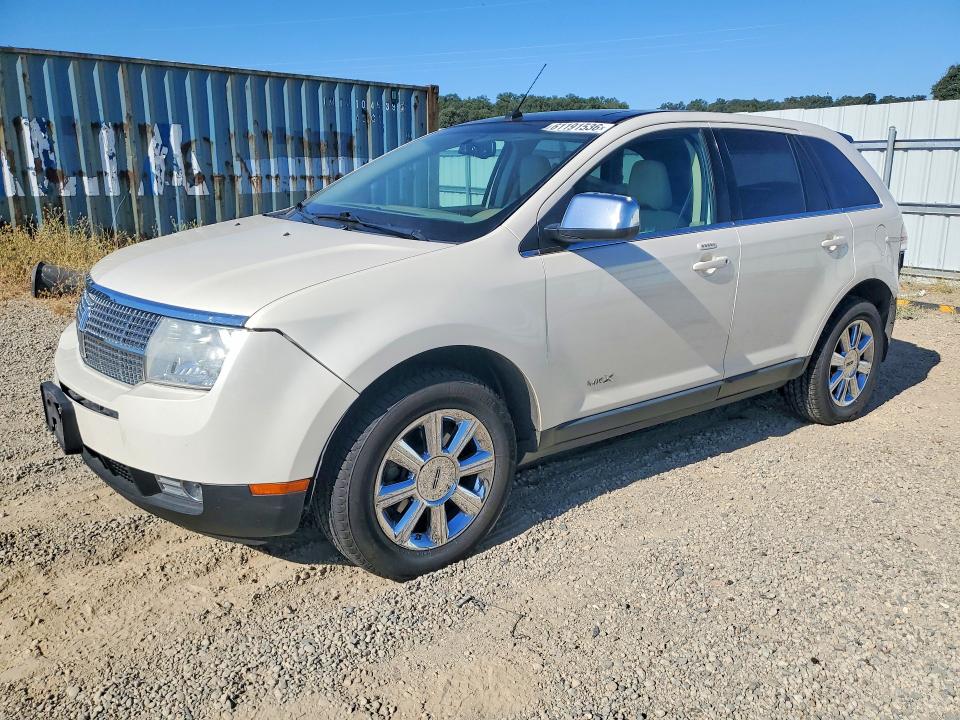 2007 Lincoln Mkx VIN 2LMDU88C17BJ16044 COPART salvage auction — FRONT END, CA - SALVAGE CERTIFICATE, sold $250 on 2026-07-24 (photo 1)