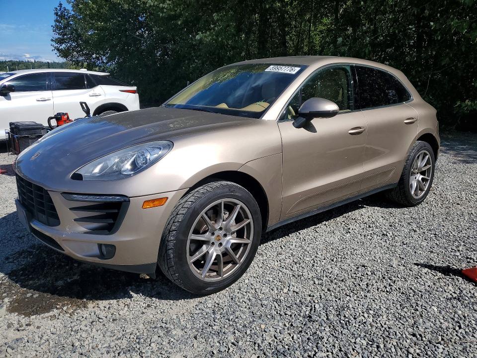2016 Porsche Macan VIN WP1AB2A55GLB50455 COPART salvage auction — REAR END, Wa - Bill Of Sale, sold $2,100 on 2026-07-27 (photo 1)