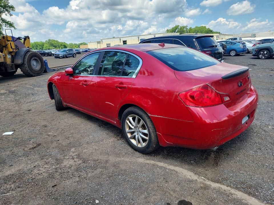 2009 Infiniti G37 VIN JNKCV61FX9M352009 COPART salvage auction — MECHANICAL, Ct - Certificate Of Title, sold $450 on 2026-07-14 (photo 2)