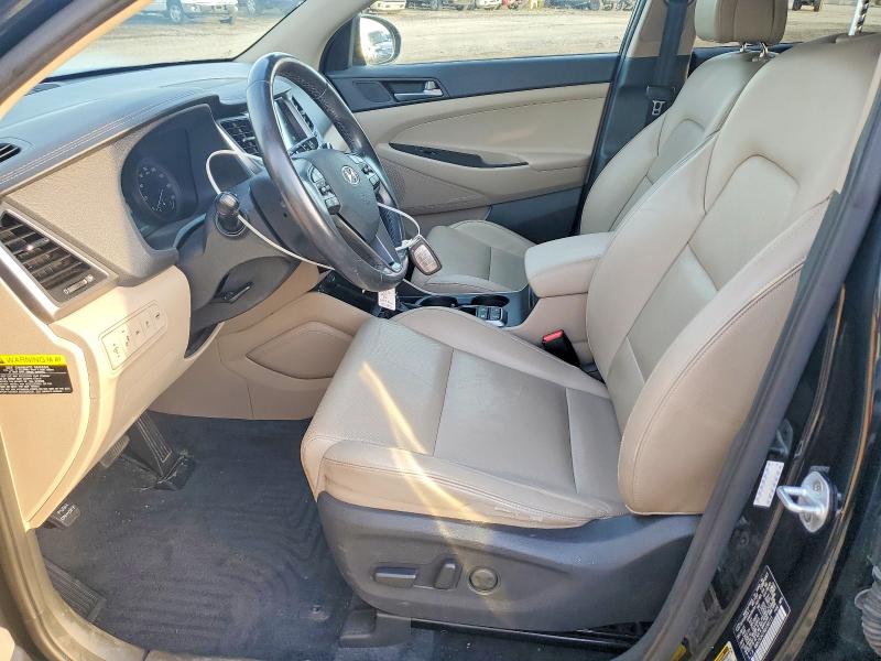 2016 Hyundai Tucson VIN KM8J3CA27GU156113 COPART salvage auction — FRONT END, MI - CERTIFICATE OF TITLE, sold $2,750 on 2026-07-14 (photo 7)