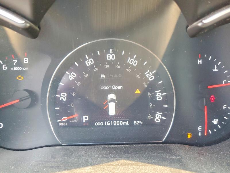2014 Kia Sorento VIN 5XYKWDA76EG487653 COPART salvage auction — FRONT END, NY - MV-907A SALVAGE CERTIFICATE, sold $1,150 on 2026-07-20 (photo 9)