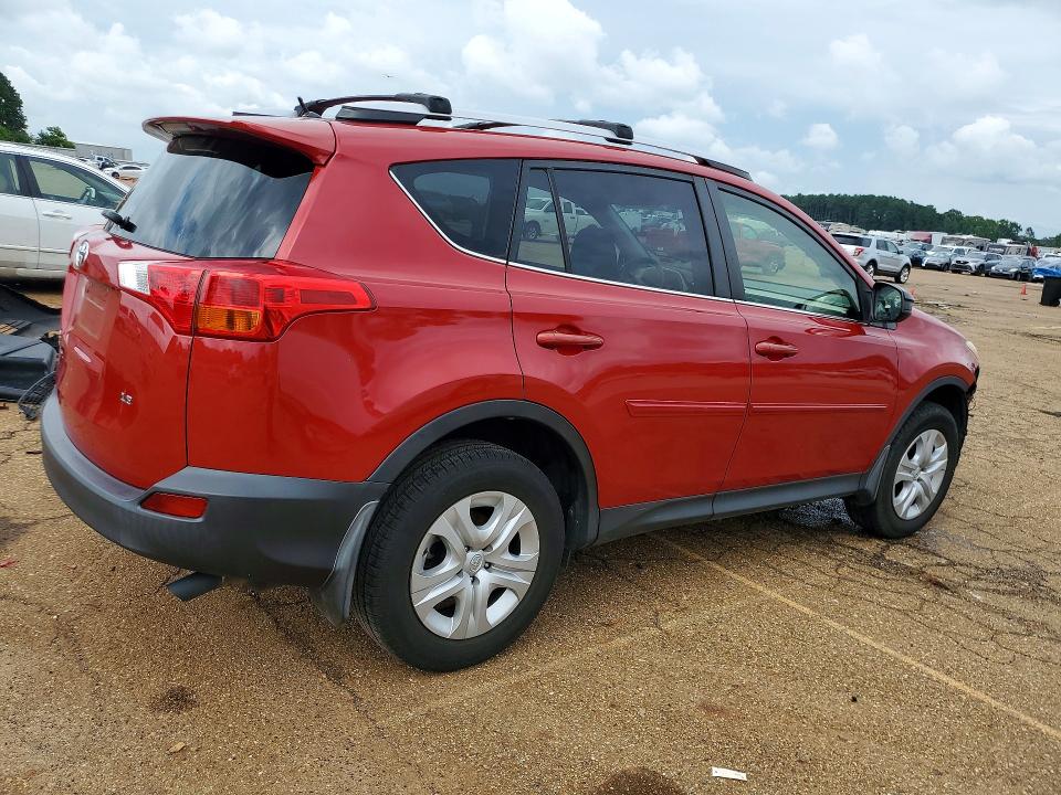2015 Toyota Rav 4 VIN JTMZFREV7FD076217 COPART salvage auction — FRONT END, Tx - Salvage Vehicle Title, sold $3,950 on 2026-07-20 (photo 3)
