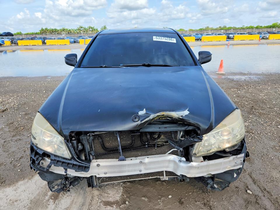 2009 Mercedes-benz C class VIN WDDGF54X29R046395 COPART salvage auction — FRONT END, Fl - Certificate Of Title, sold $325 on 2026-08-05 (photo 5)